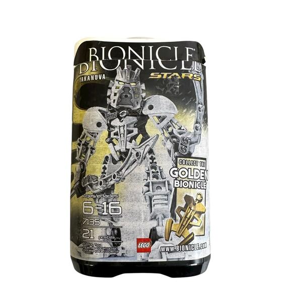 Bionicle Stars 7135 Takanuva INCOMPLETE Storage Container Instructions Lego - Picture 3 of 6